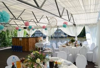 Яхт-клуб Авангард Беседка на пирсе у бассейна - фото 1