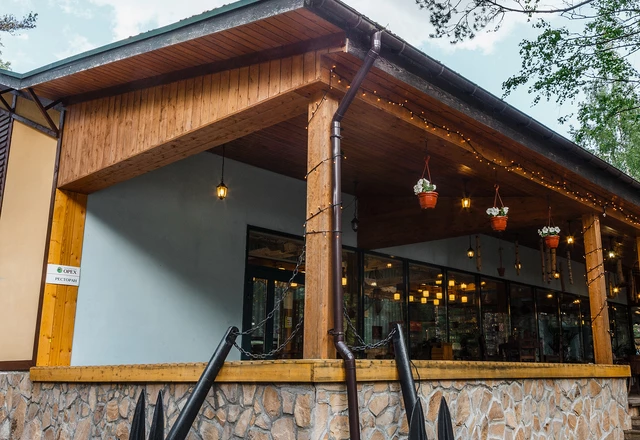 Ресторан Озёрный Панорамный зал с террасой  - фото 12