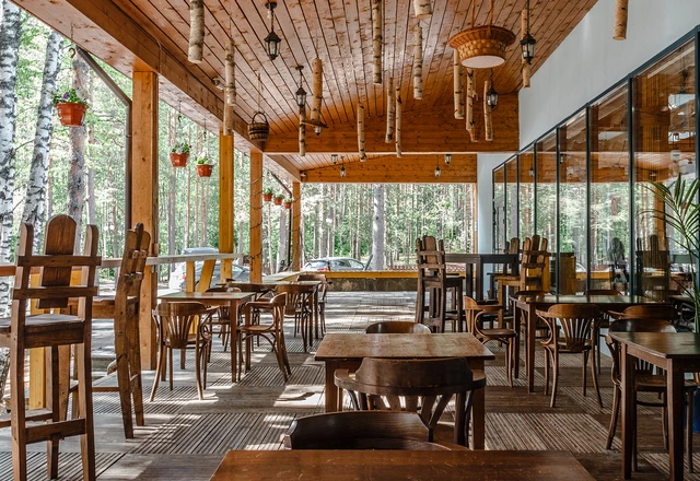 Ресторан Озёрный Панорамный зал с террасой  - фото 6