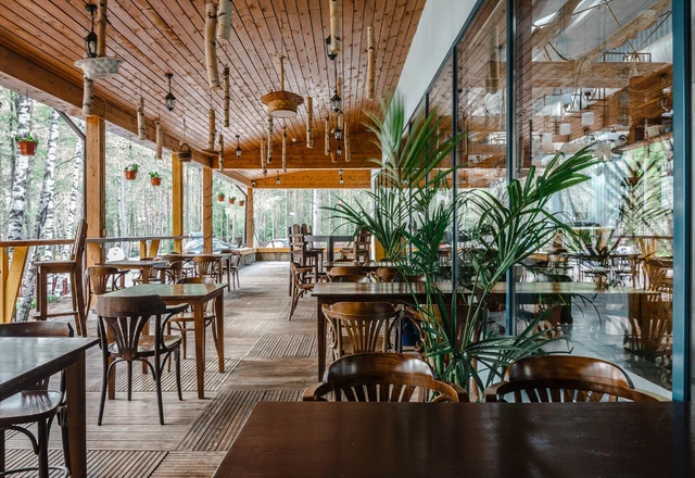 Ресторан Озёрный Панорамный зал с террасой  - фото 5