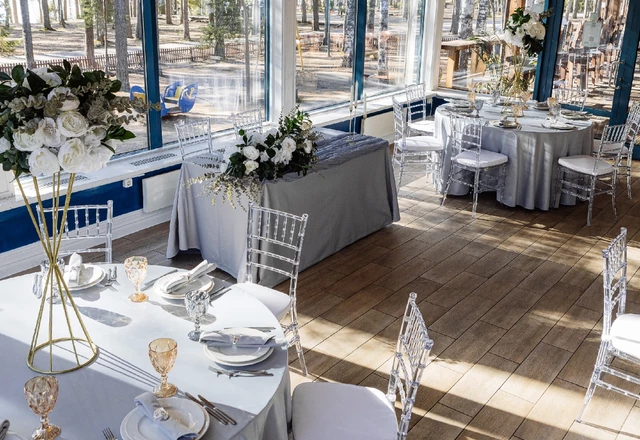 Ресторан Озёрный Панорамный зал с террасой  - фото 7