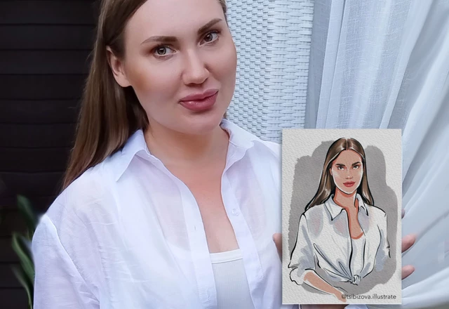 Художник на мероприятии Цибизова Мария - слайд 5