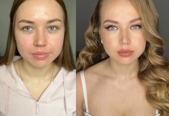 Стилист-визажист Мария Орлова | До/после - фото 93