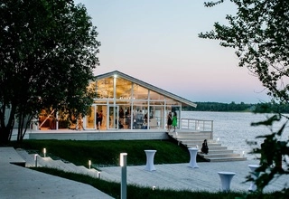 ZaБерег - видовая площадка на берегу Невы Банкетный зал - фото 3