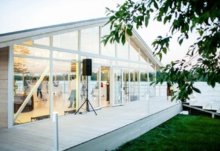 ZaБерег - видовая площадка на берегу Невы Банкетный зал - фото 2