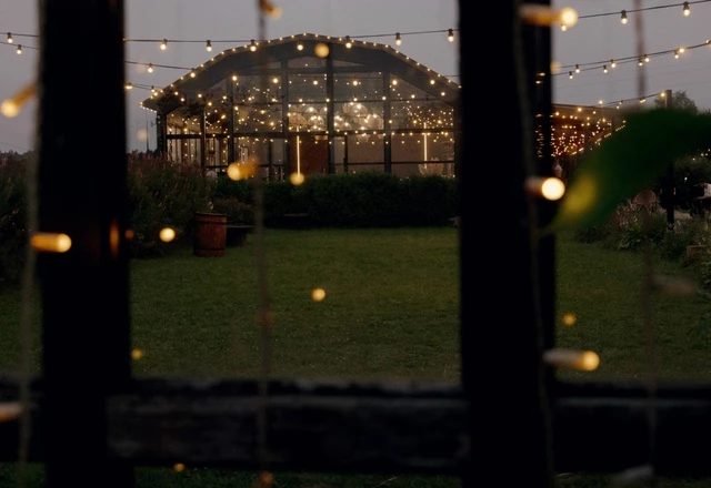 Свадебная площадка «Ранчо» Летняя веранда с террасой и поляной - фото 20