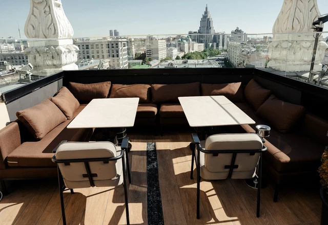 Ресторан OBLAKO / Облако Открытые террасы  - фото 4