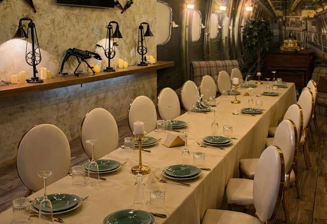 Ресторан «Галактика 2.0» Каминный зал