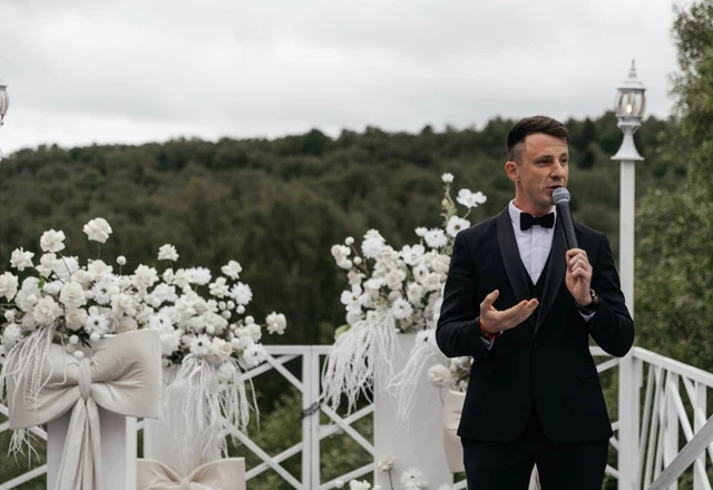 Ведущий Александр Арисов | Павел и Екатерина - фото 169