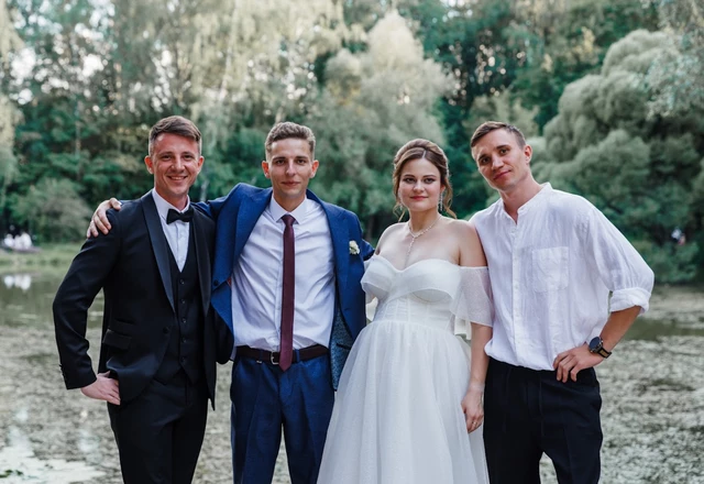 Ведущий Александр Арисов | Полина и Юрий - фото 328