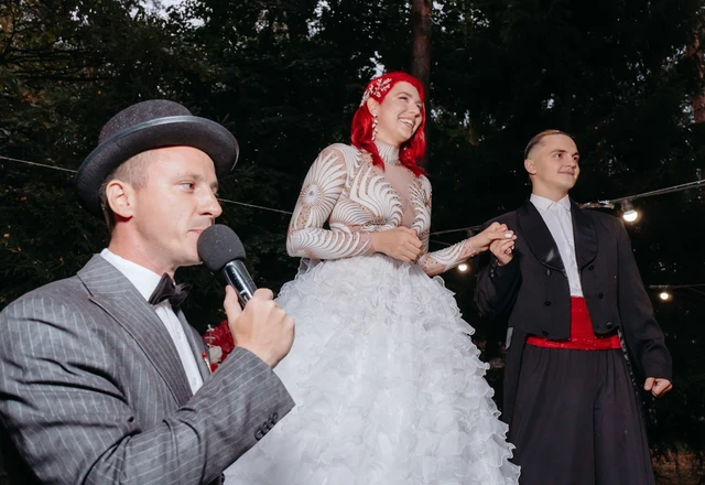 Ведущий Александр Арисов | Софья и Леонид - фото 214