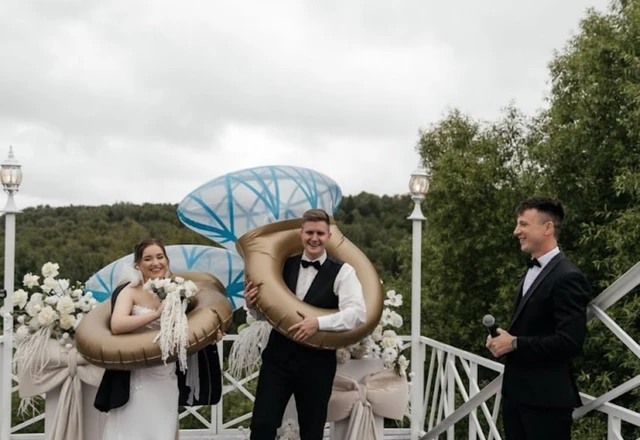 Ведущий Александр Арисов | Павел и Екатерина - фото 167