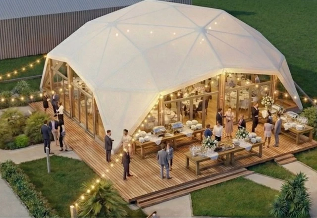 Шатер «Шалимар» Панорамный шатер с террасой - фото 7