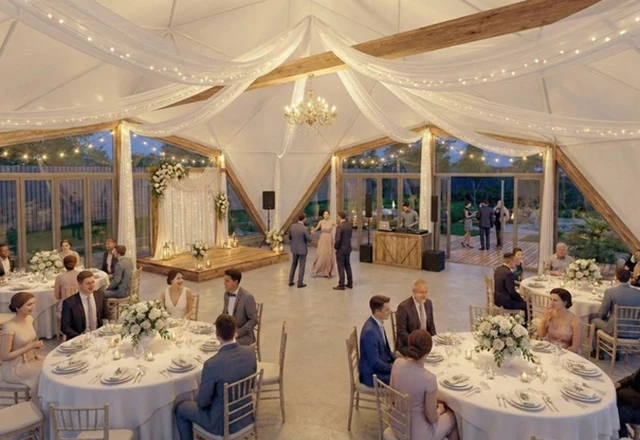 Шатер «Шалимар» Панорамный шатер с террасой - фото 3