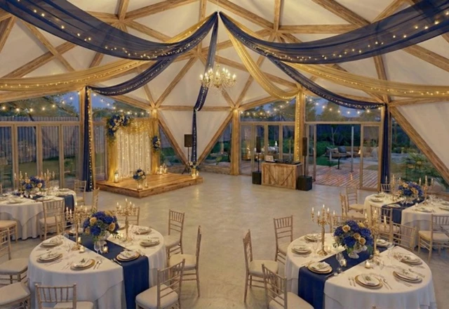 Шатер «Шалимар» Панорамный шатер с террасой