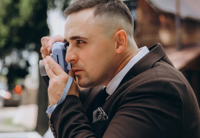 Ведущий с гитарой Сергей Веслополов - слайд 2