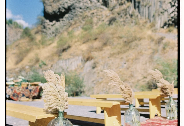 Фотограф Афина Ефимова - эмоции, пленка, репортаж | Трогательная свадебная вечеринка в горах Армении - фото 431