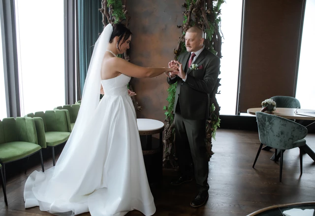 Свадебный фотограф Наталья Николаева | Свадьба Ксюши и Анатолия (загс Москва сити) - фото 454