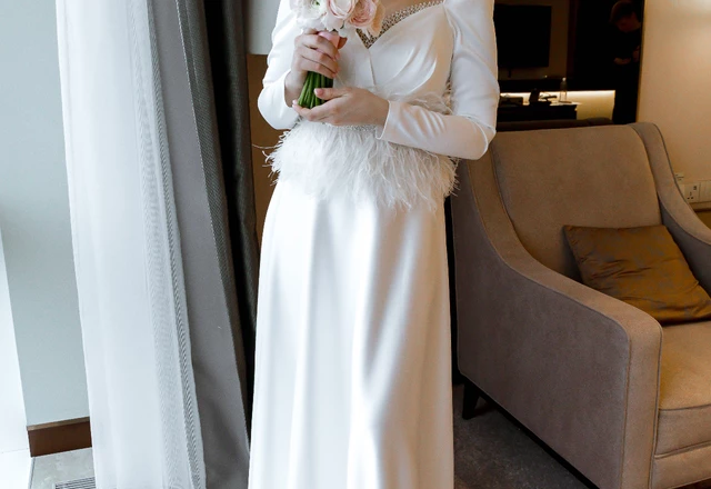 Свадебный фотограф Наталья Николаева | Свадьба Екатерины и Андрея    (Загс ВДНХ ) - фото 571