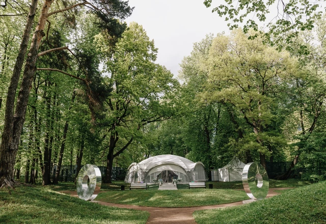 Усадьба Кусково Шатёр на Воздушном театре  - фото 2