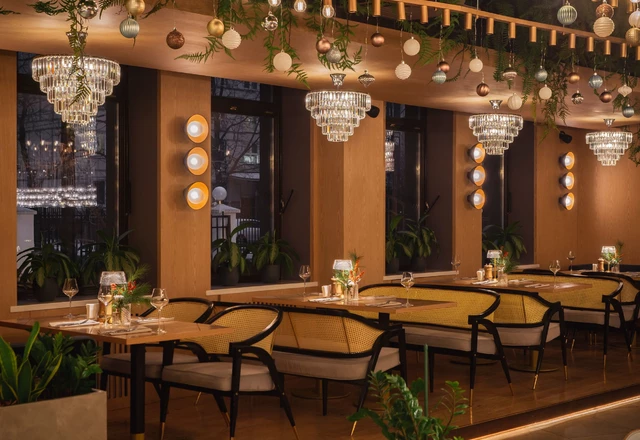 Селект Отель Павелецкая / Select Hotel Paveletskaya Зал ресторана - фото 13