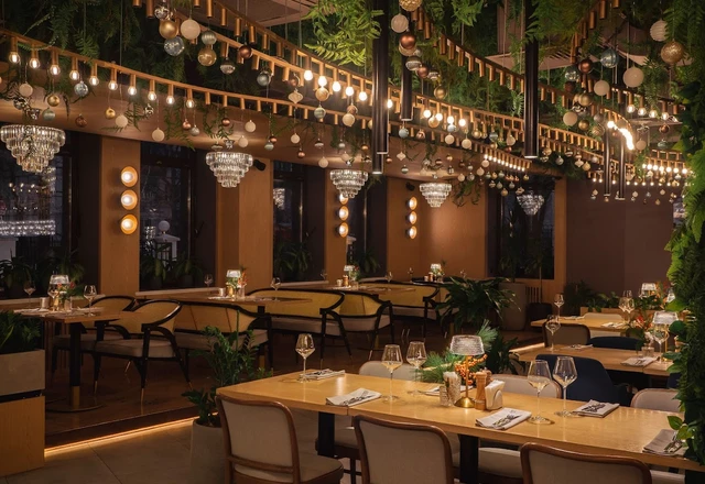 Селект Отель Павелецкая / Select Hotel Paveletskaya Зал ресторана - фото 4