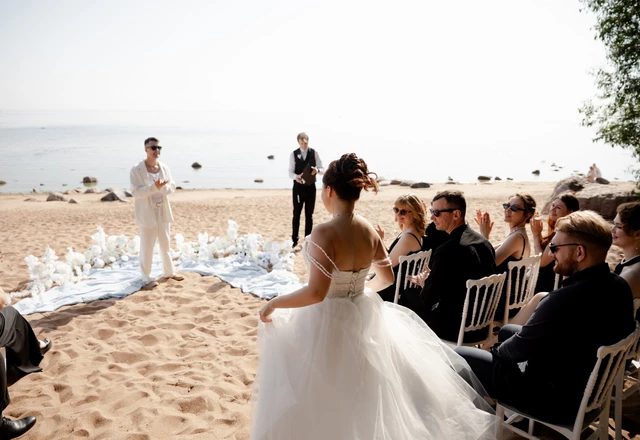 Ведущий Евгений Цветков | Свадьба на Заливе - фото 377