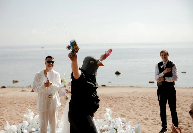 Ведущий Евгений Цветков | Свадьба на Заливе - фото 376