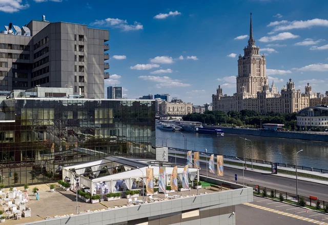 Свадебный проект ЦМТ Москва / WTC Wedding Веранда  - фото 5