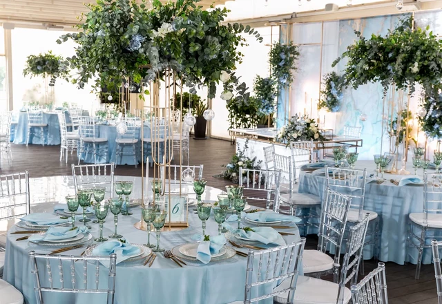 Свадебный проект ЦМТ Москва / WTC Wedding Веранда 