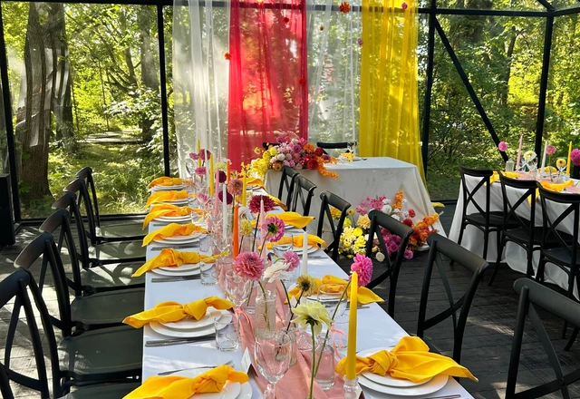 Студия флористики и декора «5-й сезон» | Свадьба Олега и Акулина - фото 393