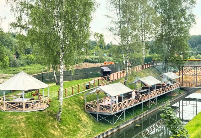 ГОУПарк Отель / GOPark Hotel  Беседки у шатра Omega - фото 9