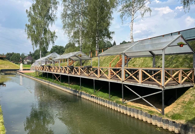 ГОУПарк Отель / GOPark Hotel  Беседки у шатра Omega