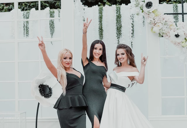 Студия декора и флористики  Евгения Сард Дизайн / Evgenia Sard Design | Александр & Евгения. Black&White wedding