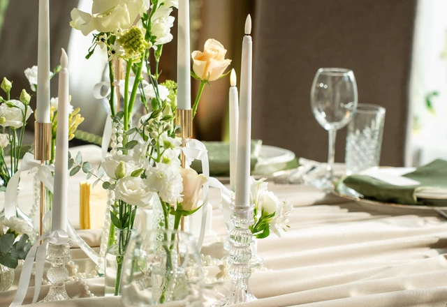 Студия декора и флористики Евгения Сард Дизайн / Evgenia Sard Design | Никита & Полина. Cream & green wedding decor - фото 168