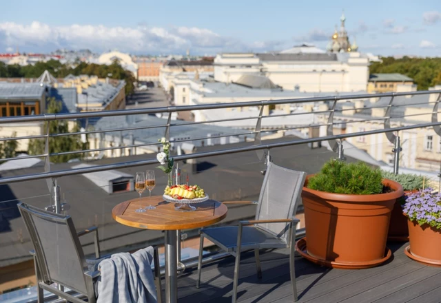 Ресторан Sky&Garden / Скай Гарден Панорамная терраса на крыше - фото 8