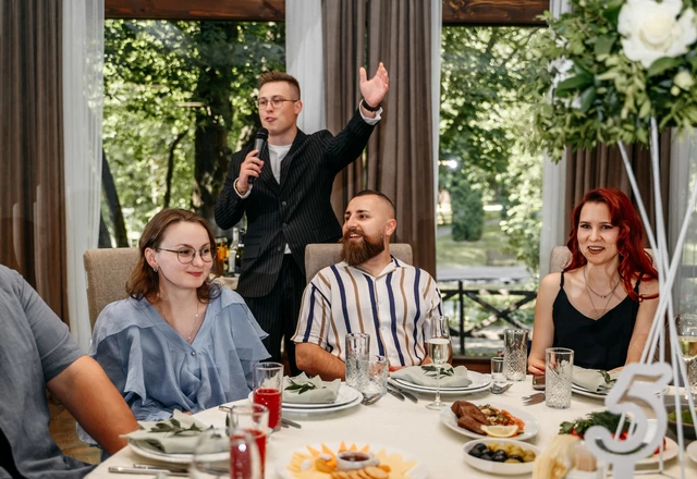 Ведущий Роман Гришин | Свадьба Иван и Елена - фото 242