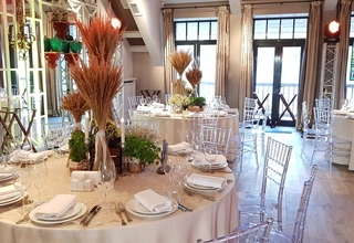 Загородный комплекс Новорижская застава Зал «Каминный» - фото 12