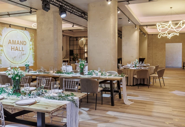 Банкетные залы Amand Hall / Аманд Холл Зал URBAN с отдельным входом и lounge-зоной - фото 3