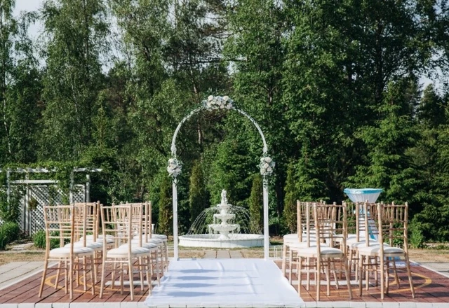 Панорамный шатер Garden Hall / Гарден Холл Выездная регистрация - фото 6
