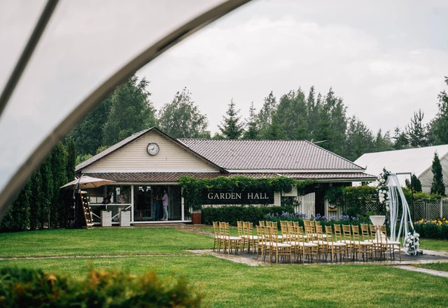 Панорамный шатер Garden Hall / Гарден Холл Выездная регистрация - фото 5
