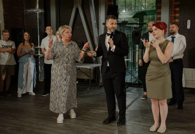 Ведущий Алексей Кузнецов | Свадебное торжество - фото 480