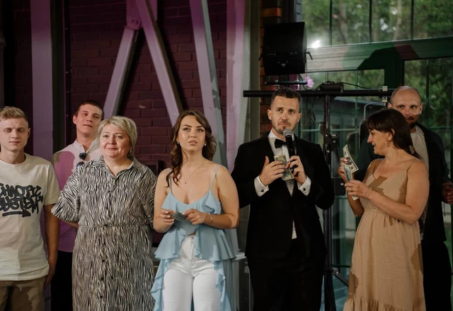 Ведущий Алексей Кузнецов | Свадебное торжество - фото 481