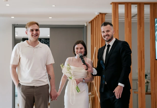 Ведущий Алексей Кузнецов | Свадебное торжество - фото 465