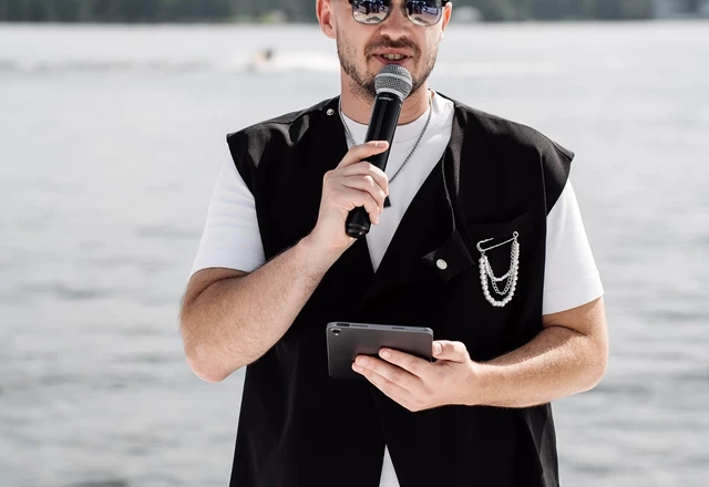 Ведущий Алексей Кузнецов | Свадебное торжество - фото 429