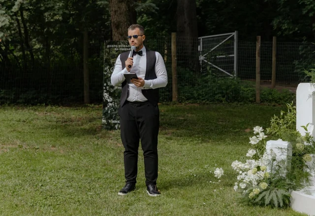 Ведущий Алексей Кузнецов | Свадебное торжество - фото 407