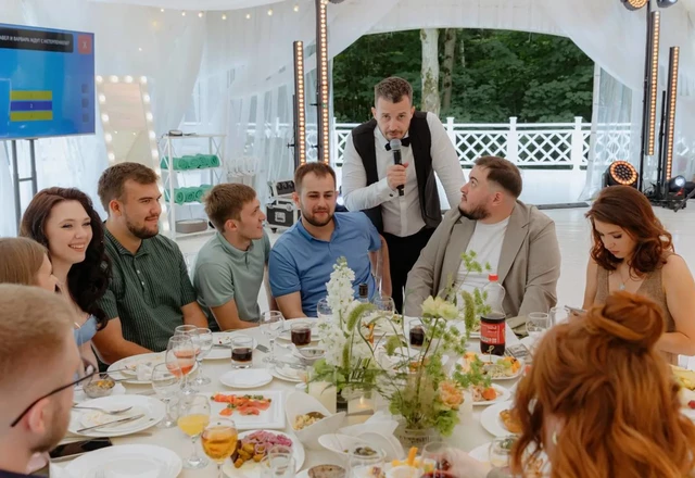 Ведущий Алексей Кузнецов | Свадебное торжество - фото 409