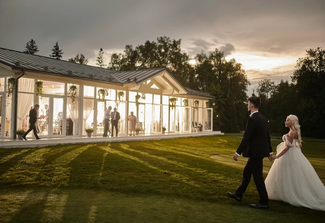 Целеево Гольф и Поло клуб Панорамная Веранда с перголой - фото 4