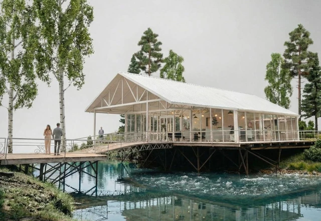 Экодеревня «БабинДвор» Стеклянная веранда (открытие в мае 2026 г.) - фото 3