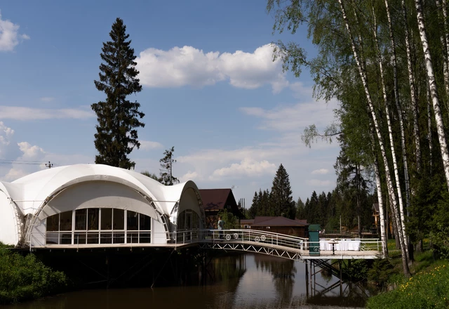 Экодеревня «БабинДвор» Шатер «Лесные озера» - фото 3